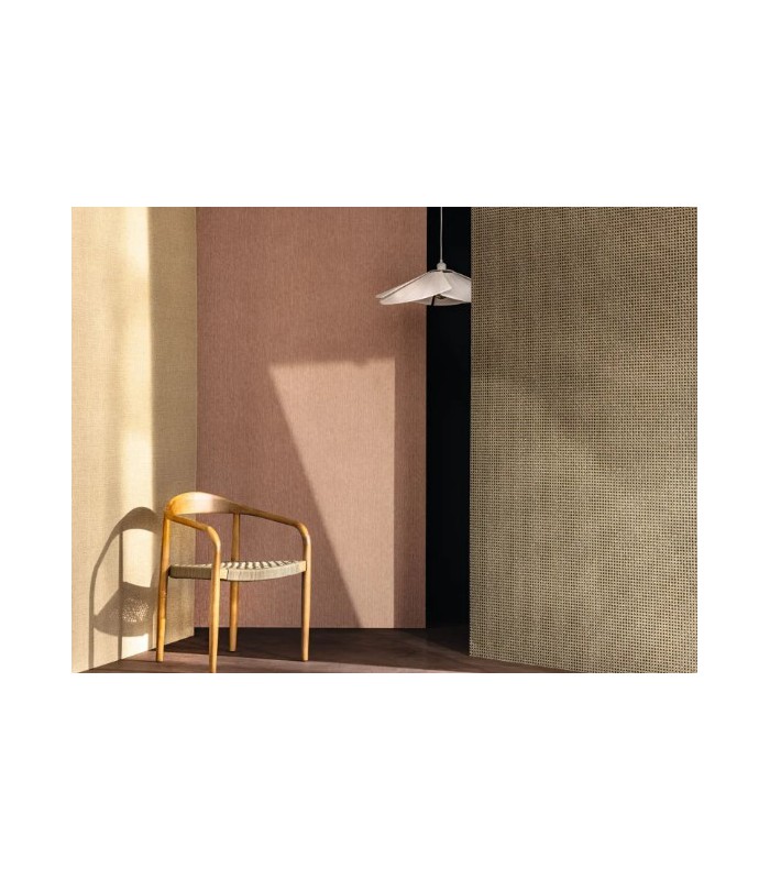 Papier Peint RAPHIA NOISETTE - Collection MATIERES - CASELIO - Réf. MMT105972080