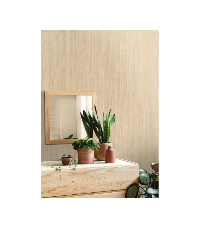 Papier Peint SISAL BEIGE - Collection MATIERES - CASELIO - Réf. MMT106011245