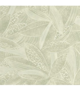 Papier Peint NATURA VERT SAUGE - Collection ORIGINE - CASELIO - Réf. OGN106047070