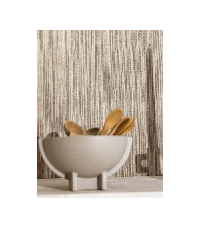 Papier Peint SISAL TAUPE FONCE - Collection MATIERES - CASELIO - Réf. MMT106011660