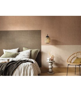 Papier Peint SISAL NOISETTE - Collection MATIERES - CASELIO - Réf. MMT106012450