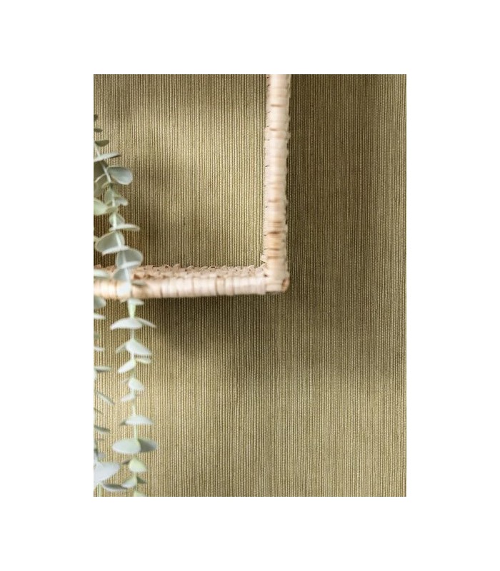 Papier Peint SISAL VERT KAKI - Collection MATIERES - CASELIO - Réf. MMT106017145
