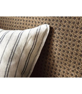 Papier Peint CANNAGE CUIVRE - Collection MATIERES - CASELIO - Réf. MMT106023020