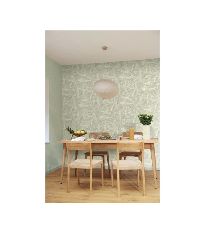 Papier Peint NATURA VERT SAUGE - Collection ORIGINE - CASELIO - Réf. OGN106047070