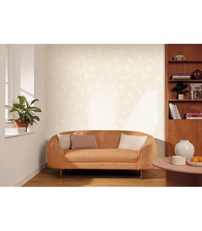 Papier Peint VOLUME CRAIE - Collection ORIGINE - CASELIO - Réf. OGN106050005