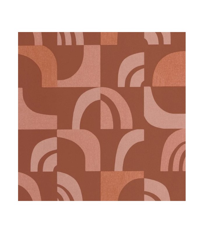 Papier Peint EMPREINTE TERRE DE SIENNE - Collection ORIGINE - CASELIO - Réf. OGN106078001