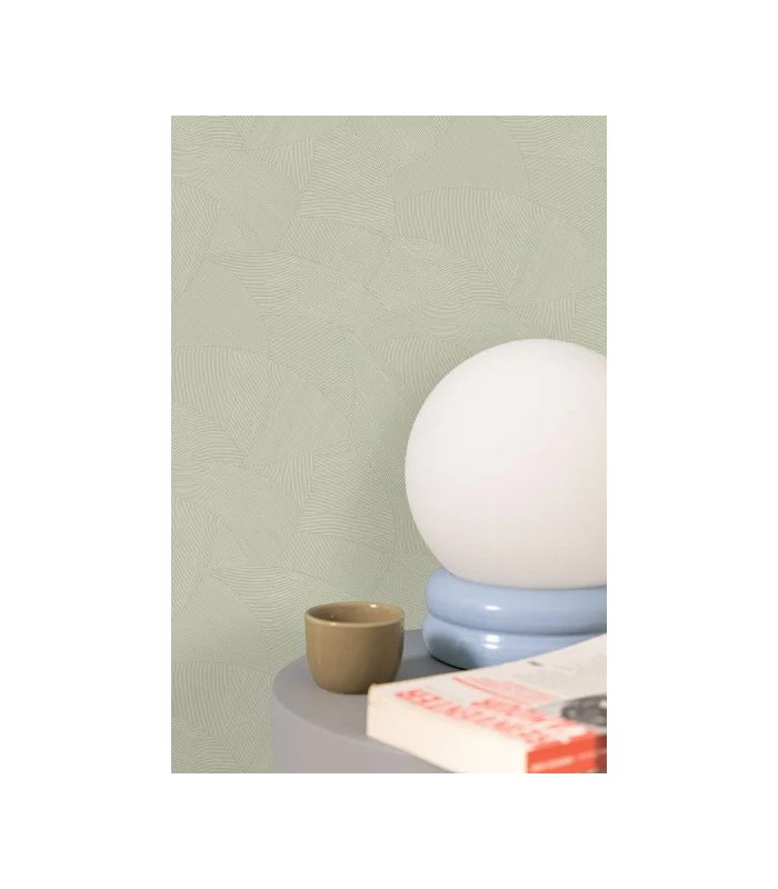 Papier Peint TERRA VERT SAUGE - Collection ORIGINE - CASELIO - Réf. OGN106067000