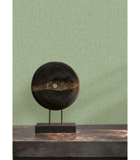 Papier peint SCRIBE VERT NIL - Collection Babylone - CASADECO - Ref. BBLN89757183