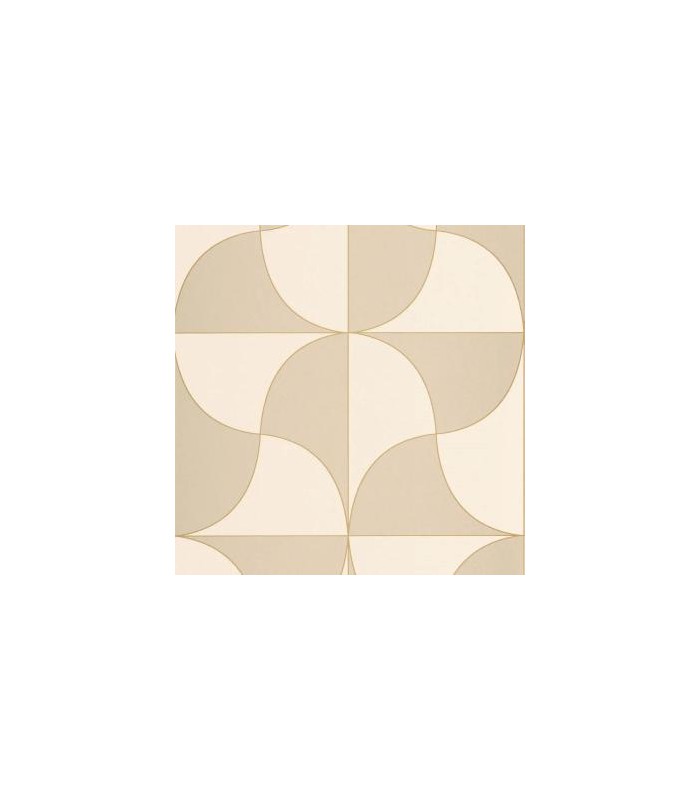 Papier peint VIREVOLTE BEIGE FICELLE - Collection Alchimie - CASADECO - Ref. ALMI89931622
