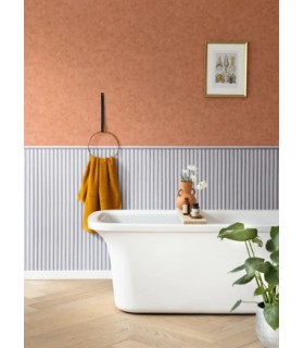 Papier Peint BETON UNI GRIS BETON MOYEN - Collection RELIEFS - CASELIO - Réf. RLF101489460