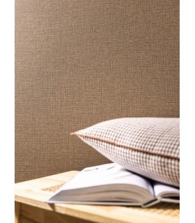 Papier Peint UNI MAT NOISETTE - Collection RELIEFS - CASELIO - Réf. RLF104012008