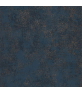 Papier peint Uni STONE BLEU ENCRE - Collection Stone 2 - Réf. STND80836466