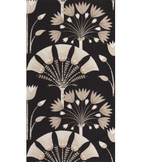 Papier peint Majestic NOIR IRISÉ - Collection Élégance - CASELIO - Réf. ELC105279024