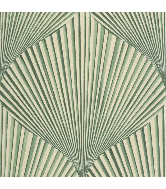 Papier peint SEMIRAMIS VERT NIL - Collection Babylone - CASADECO - Ref. BBLN89767533