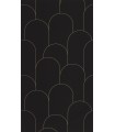Papier peint Ornament NOIR DORÉ - Collection Élégance - CASELIO - Réf. ELC105289020
