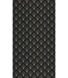 Papier peint Effervescence NOIR DORÉ - Collection Élégance - CASELIO - Réf. ELC105319000