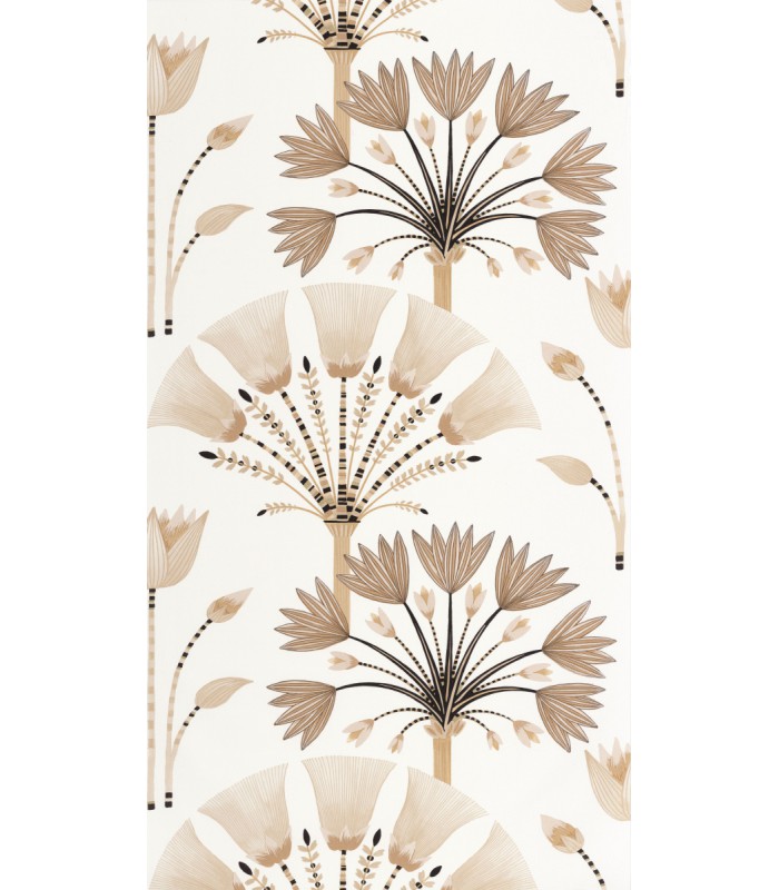 Papier peint Majestic BEIGE DORÉ - Collection Élégance - CASELIO - Réf. ELC105271026