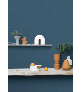 Papier peint Uni Mat Bleu madura - Collection Green Life 2 - CASELIO - Réf.  GNL2104016773