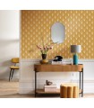 Papier peint Prosperity OCRE DORÉ - Collection Élégance - CASELIO - Réf. ELC105262040