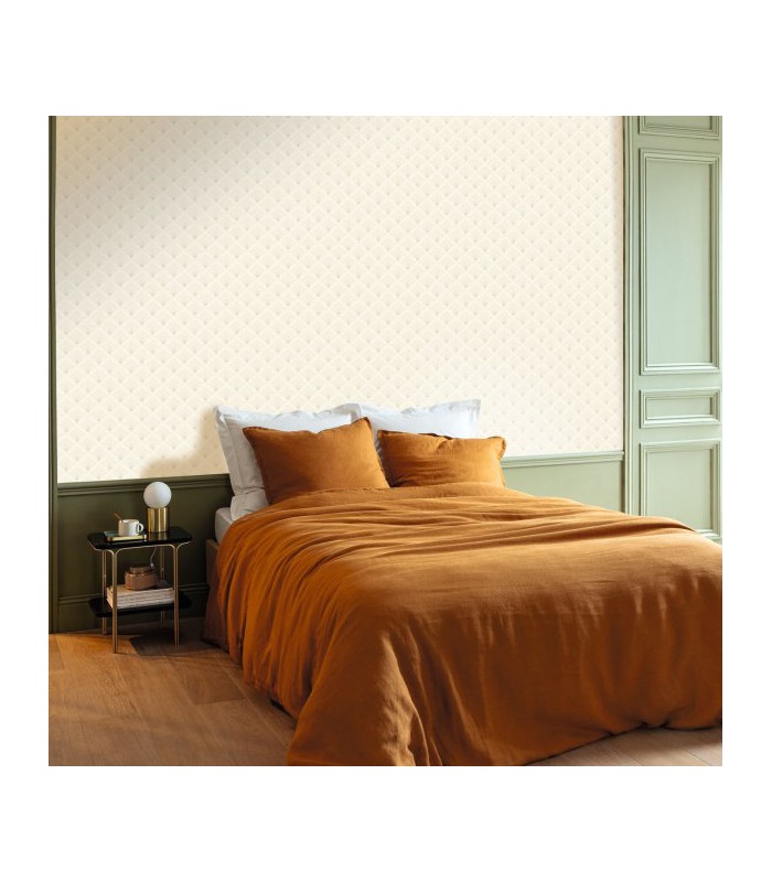 Papier peint Effervescence BLANC IRISÉ - Collection Élégance - CASELIO - Réf. ELC105310000