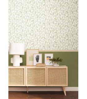 Papier peint Uni Mat Kaki - Collection Green Life 2 - CASELIO - Réf.  GNL2104017951