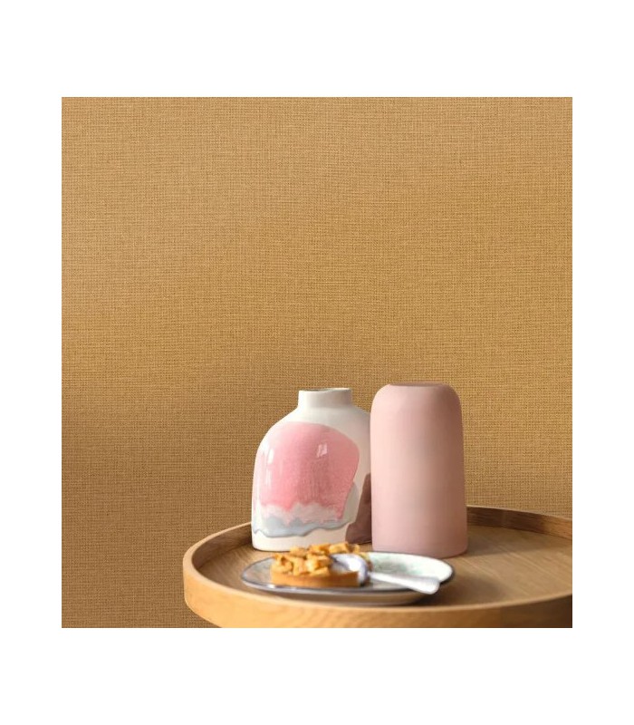 Papier peint Uni Mat Caramel - Collection Green Life 2 - CASELIO - Réf.  GNL2104012243