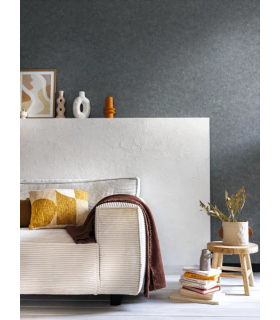 Papier peint Uni Mat GRIS ARDOISE Collection Céramique - CASELIO - Réf. CER105249420