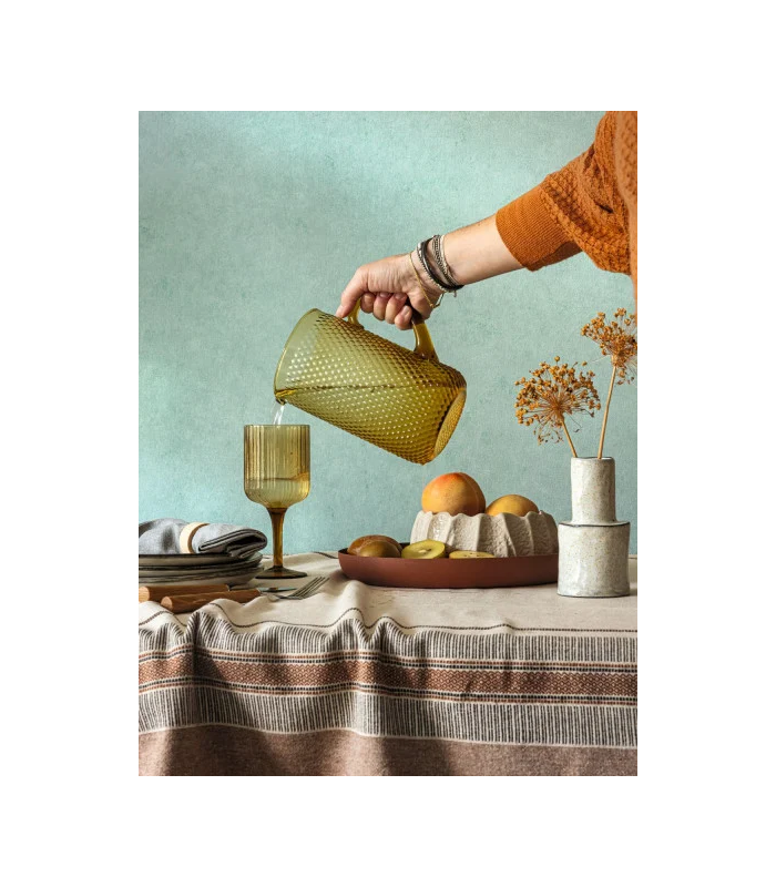 Papier peint Uni Irisé VERT GIVRE Collection Céramique - CASELIO - Réf. CER105257150