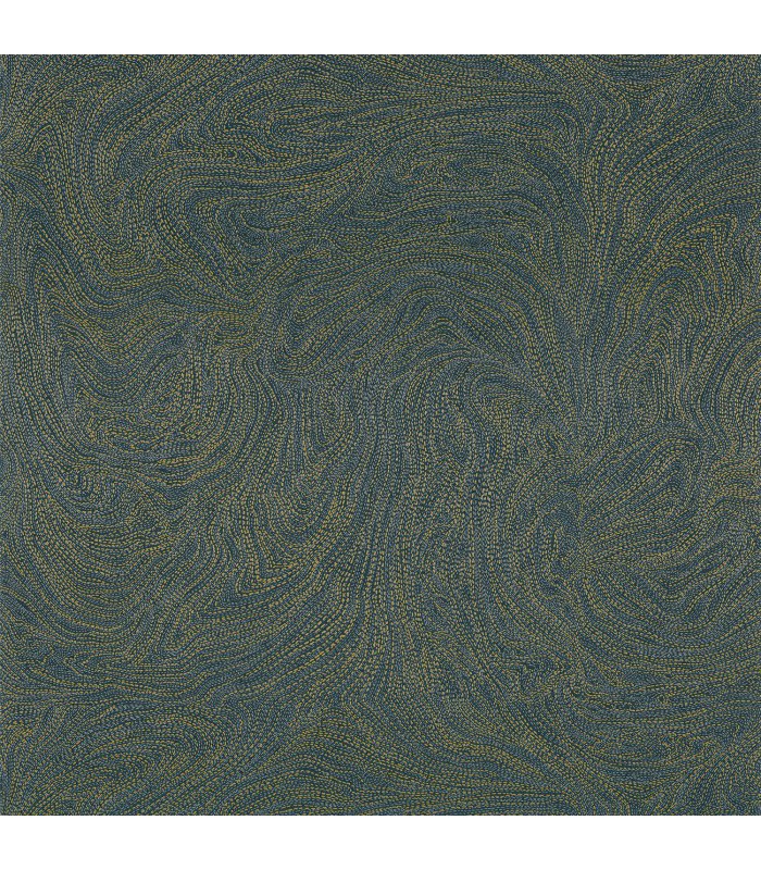 Papier peint intissé Voie Lactée blanc doré Casamance 75413874