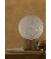 Papier peint vinyle sur intissé taupe Argile Casamance 75492038