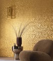 Papier Peint Vinyle sur Intissé Veladero Or – Textures Métalliques de Casamance - réf. 75740202