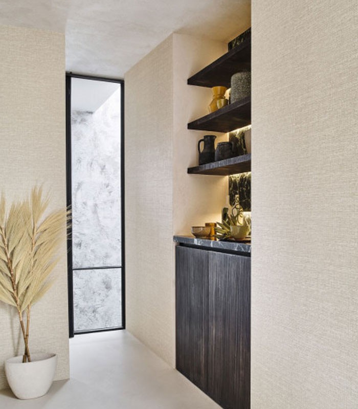 Papier Peint Vinyle sur Intissé Carioca Neige – Golfe du Bengale de Casamance - réf. 74250100