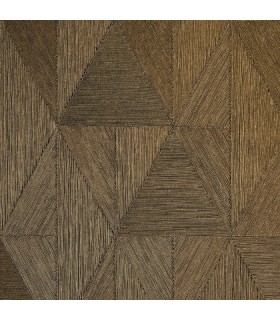 Papier Peint Vinyle sur Intissé Parangon Blanc/ Doré – Textures Métalliques de Casamance - réf. 75770508