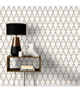 Papier Peint Vinyle Grainé sur Intissé Motif Belle Époque – Erismann - réf. 10182-31