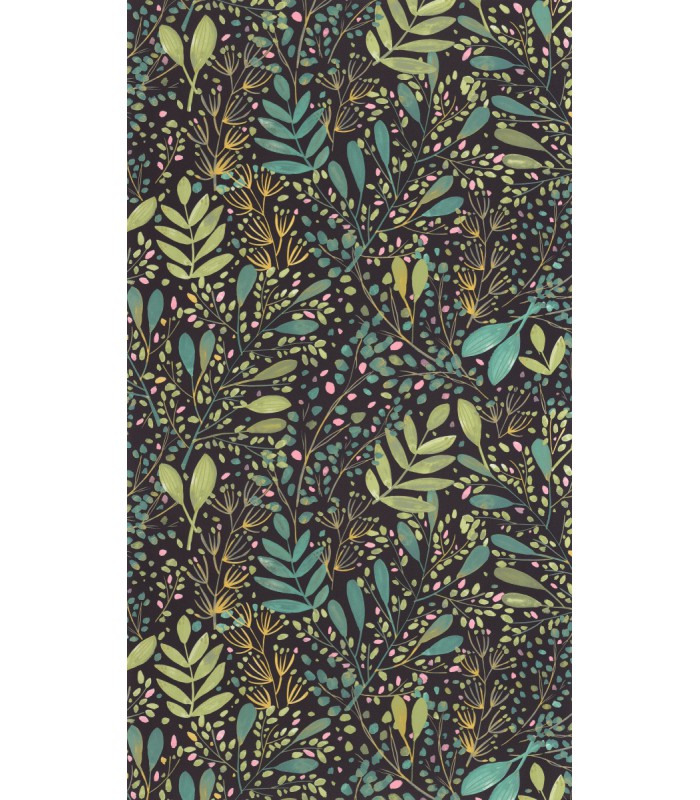 Papier peint Joy Vert et Noir - Collection Green Life 2 - CASELIO - Réf.  GNL2101699791