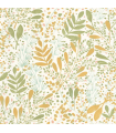 Papier peint Joy Vert et Orange - Collection Green Life 2 - CASELIO - Réf.  GNL2101690369