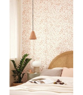 Papier peint Sympathy Vieux rose - Collection Green Life 2 - CASELIO - Réf.  GNL2105340429