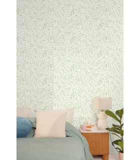 Papier peint Sympathy Vert d'Eau - Collection Green Life 2 - CASELIO - Réf.  GNL2105340701
