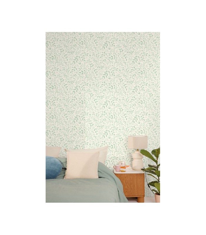 Papier peint Sympathy Vert d'Eau - Collection Green Life 2 - CASELIO - Réf.  GNL2105340701