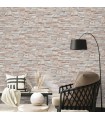 Papier peint vinyle grainé intissé parement beige Erismann 02363-10