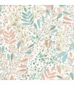 Papier peint Joy Vieux Rose - Collection Green Life 2 - CASELIO - Réf.  GNL2101690458