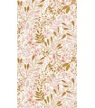 Papier peint Joy Rose Or sur Fond Blanc - Collection Green Life 2 - CASELIO - Réf.  GNL2101694002