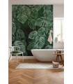 Panoramique Monstera On Marble - Collection Pure 2 - KOMAR - REF P035-VD2  - 200x250CM