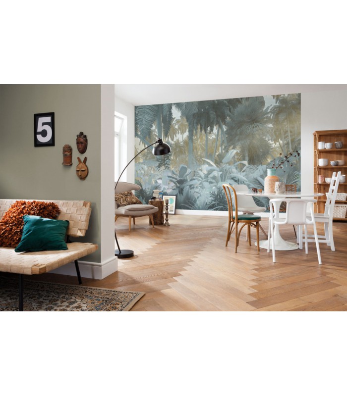 Panoramique Misty Jungle - Collection Pure 2 - KOMAR - REF P015-VD4  - 400x250CM