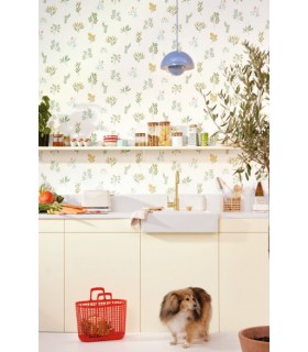 Papier peint Luck Multicouleurs - Collection Green Life 2 - CASELIO - Réf.  GNL2105370251