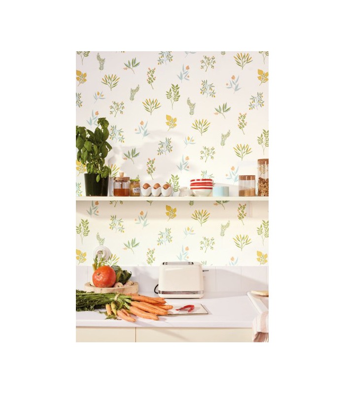 Papier peint Luck Multicouleurs - Collection Green Life 2 - CASELIO - Réf.  GNL2105370251