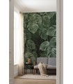 Panoramique Monstera On Marble - Collection Pure 2 - KOMAR - REF P035-VD2  - 200x250CM