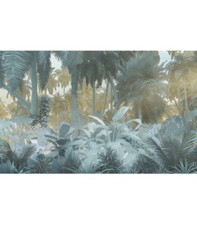 Panoramique Misty Jungle - Collection Pure 2 - KOMAR - REF P015-VD4  - 400x250CM