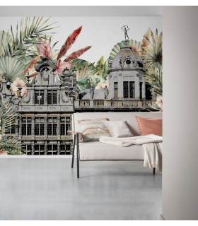 Panoramique Tropical Palace - Collection Pure 2 - KOMAR - REF P261-VD3 - 300x250CM