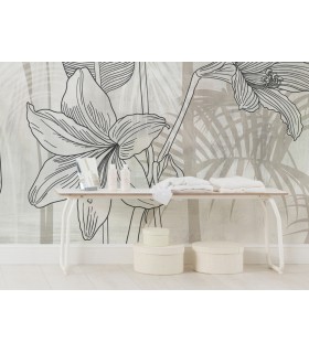 Papier Peint Panoramique Impression Numérique sur Intissé Linierte Lilien – Infinity 2 de KOMAR - réf. IF4-086 - 400 x 250cm